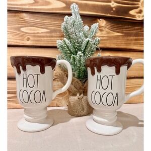 New Rae Dunn Hot Cocoa Mugs